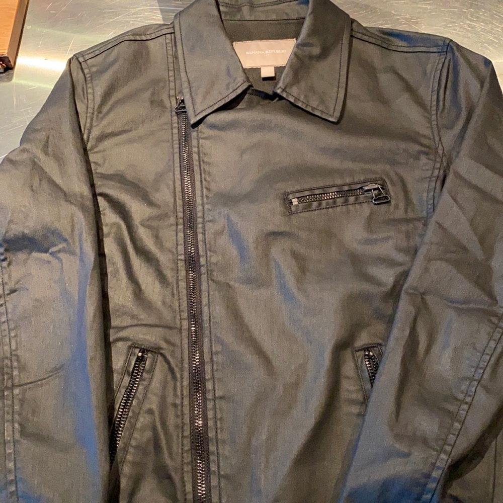 Banana Republic moto jacket
